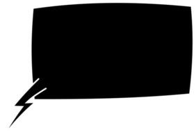 Creative speech bubble design for fun communication ideas vector