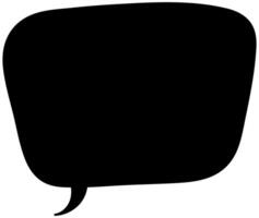 Creative speech bubble design with a modern twist for digital use vector