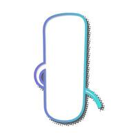 Unique speech bubble vector