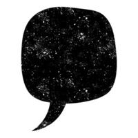 Creative speech bubble design for various applications vector