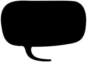 Creative horizontal speech bubble design ideal for illustration use vector