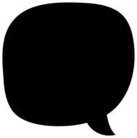 Creative speech bubble design for digital creation vector