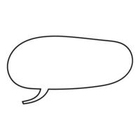 Outline of a speech bubble against a textured background vector