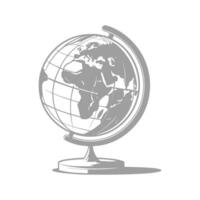 Illustration of a Globe vector