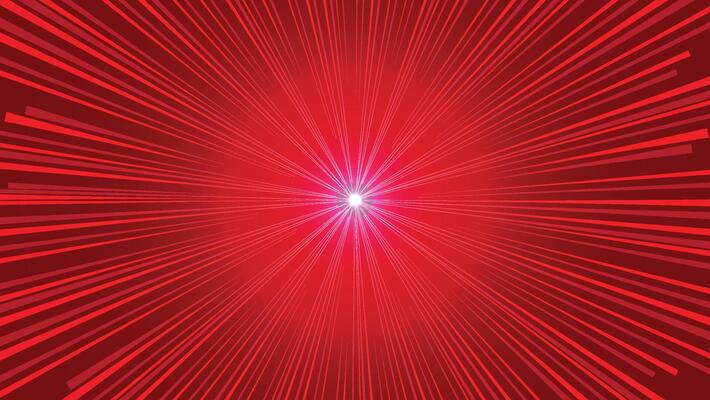 abstract red speed lines background with glowing light decoration