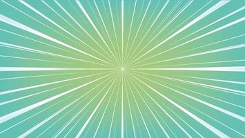 abstract speed lines on green background vector