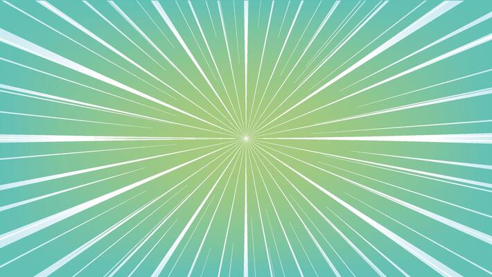 abstract speed lines on green background