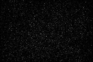 Transparent white snowfall background vector