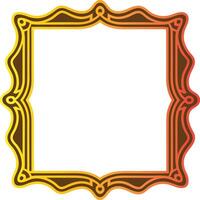 vintage border frame vector
