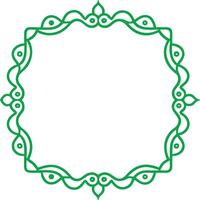 blue border frame vector