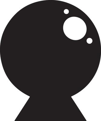 Spiritual Crystal Ball Sketch for Branding
