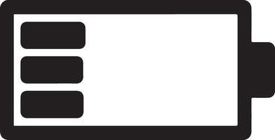 Battery Icons Electricity and Power Symbols for UI vector
