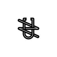 ZU UZ Refined Monogram Design with a Timeless Touch vector