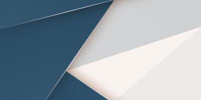 Abstract bright blue overlap square theme papercut background. Trendy shapes pattern with lights design. Cool banner. vector