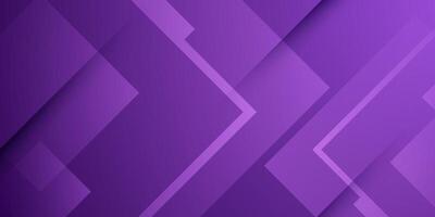 Abstract colorful purple overlap square background. Papercut square shapes pattern geometric design. vector