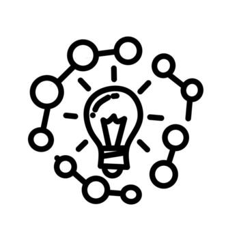 presenting a lightbulb icon integrated with gears and circuit elements Suggesting the nurturing of ideas vector
