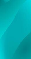 Abstract background Gradient Shapes in Teal and Cyan Mobile Wallpaper Design vector