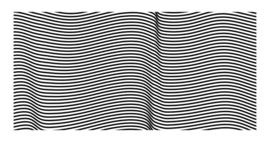 Horizon Black Parallel waving lines on empty background Texture Design vector