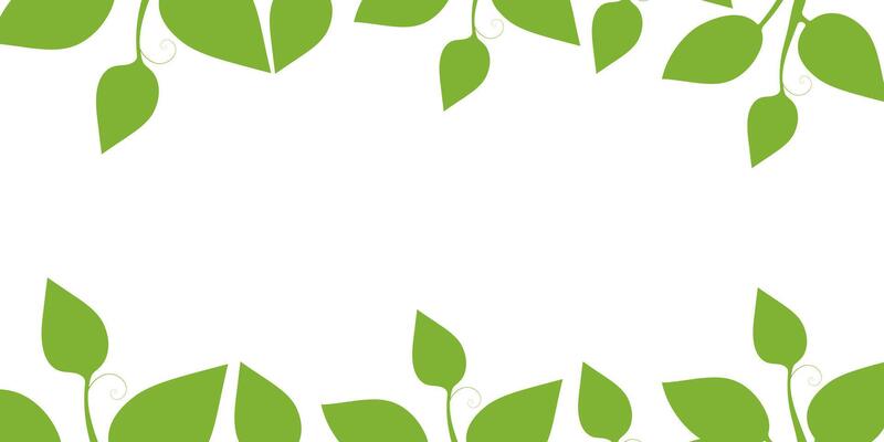 Green leaves frame with space for text. Summer design. Foliage border. .