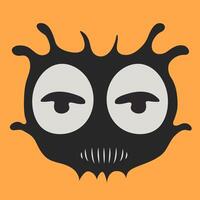 Funny Emotion. Positive Graphic. vector