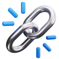 3D Icon Backlink Building Link png