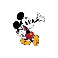Old Mickey Character vector