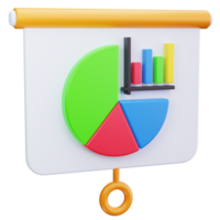 3D Icon Pie Chart Slide Segment png