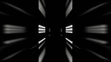 White Flashing Neon Technochannel Background VJ Loop in 4K video