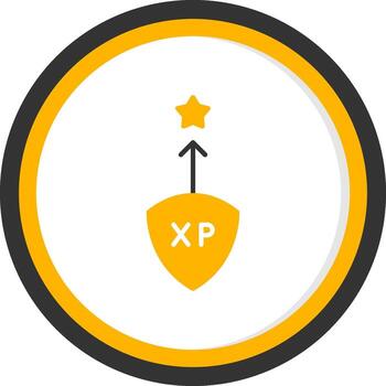 manual juego salvar punto glifo dos color circulo vector