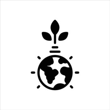 sólido icono ambiente vector