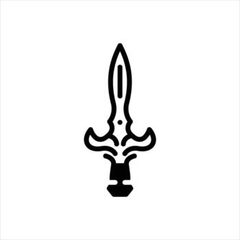 sólido icono arma vector