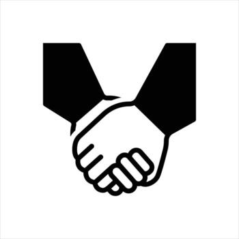 Solid icon holding vector