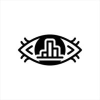 Solid icon visualization vector