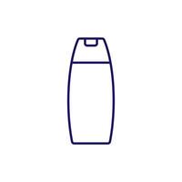 Cosmetic Bottle Outline Symbol for Graphic and Web Design, Apps, Adverts, Various Cards vector