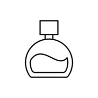 Perfume Outline Image for Graphic and Web Design, Apps, Adverts, Various Cards vector