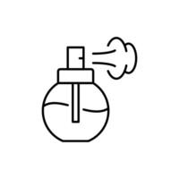 Perfume Icon for Graphics, Designs, Books, Adverts, Apps vector