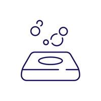 Soap Icon for Web Sites, Books, Cards, Apps vector