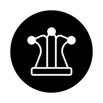 Minimalist chess queen piece design with a modern touch perfect for game branding and strategy applications it is simple and elegant vector