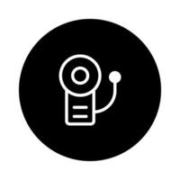 Alarm safety emergency symbol system urgency notification danger alert attention risk warning signal sound vector