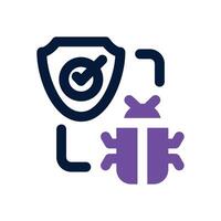 antivirus duotone icon. Sleek and modern icon for websites, mobile apps, marketing materials, and corporate design. Fully scalable and ready to use. vector