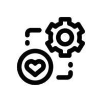 loyalty program line icon. Clean and minimalist icon for websites and mobile apps. vector
