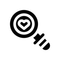 find glyph icon. Strong and solid icon for websites, mobile interfaces, presentations, and visual branding. High quality and easy to edit. vector