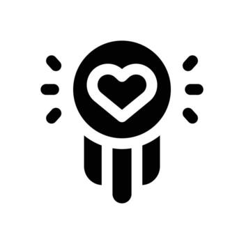 reward glyph icon. Strong and solid icon for websites, mobile interfaces, presentations, and visual branding. High quality and easy to edit. vector