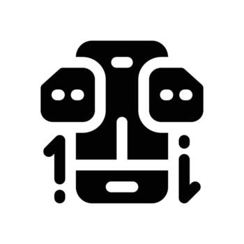 transfer data glyph icon. Strong and solid icon for websites, mobile interfaces, presentations, and visual branding. High quality and easy to edit. vector