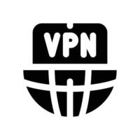 vpn glyph icon. Strong and solid icon for websites, mobile interfaces, presentations, and visual branding. High quality and easy to edit. vector