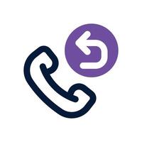 telephone duotone icon. Sleek and modern icon for websites, mobile apps, marketing materials, and corporate design. Fully scalable and ready to use. vector