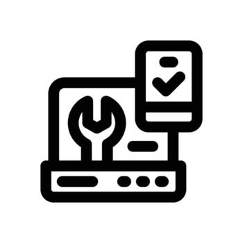 accessibility line icon. Clean and minimalist icon for websites and mobile apps. vector