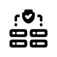 antivirus glyph icon. Strong and solid icon for websites, mobile interfaces, presentations, and visual branding. High quality and easy to edit. vector