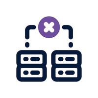 failled duotone icon. Sleek and modern icon for websites, mobile apps, marketing materials, and corporate design. Fully scalable and ready to use. vector