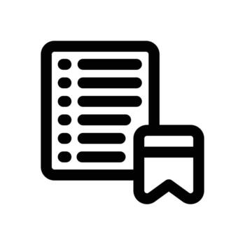 wishlist line icon. Clean and minimalist icon for websites, mobile apps, presentations, and logos. Fully scalable and customizable for any project. vector